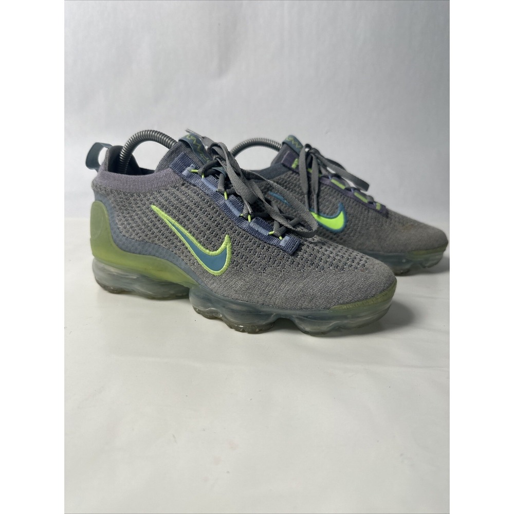 Nike Air VaporMax 2021 FK Women 8.5 Men 7 Gs7Y Particle Grey Athletic DB1550-003